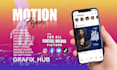create motion flyer, animated flyer, video flyer, club flyer