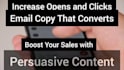 write sales email copy and sequence to boost your sales