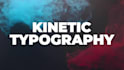 do kinetic typography, animated text or titles