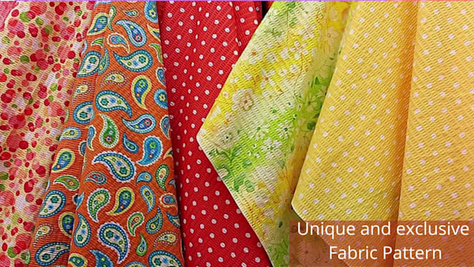 design seamless pattern and textile fabric