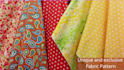 design seamless pattern and textile fabric