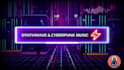 create synthwave retrowave music track