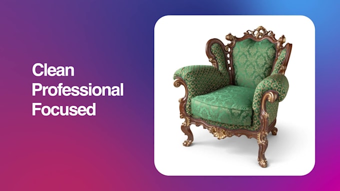 high end product photo editing, background removal and retouching