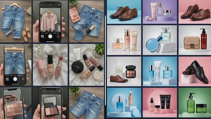 do ecommerce product photo editing and background removal