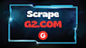 scrape data of g2 website