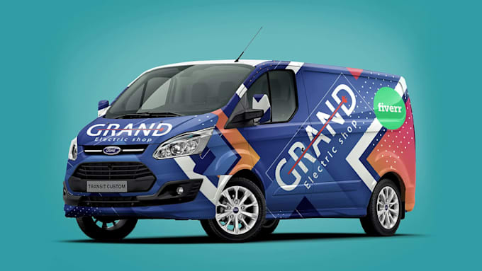 do unique, professional car, van, vehicle wrap design