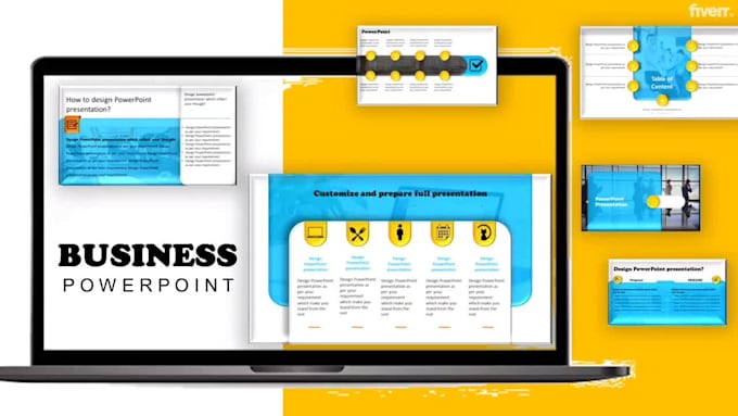 design stunning powerpoint presentations, pitch decks and google slides