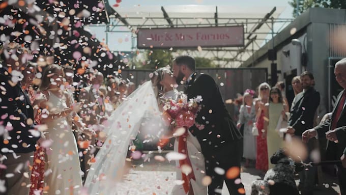 edit cinematic storytelling wedding highlight film