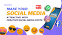 make creative social media post design and template in 24hours