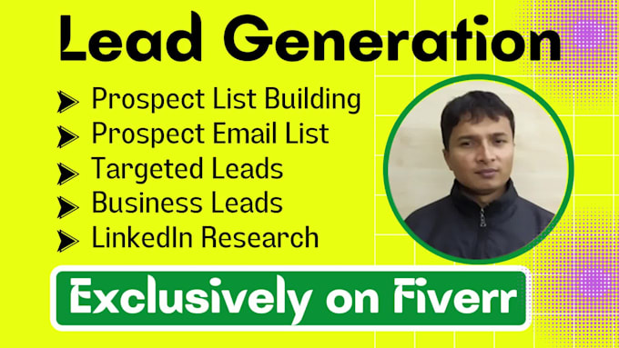 do b2b lead generation and build prospect email list