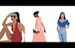 create flat fashion or portrait illustration