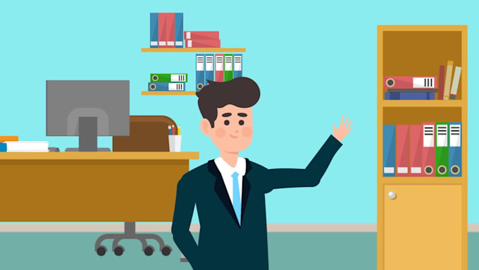 make 2d animation explainer video or sale videos