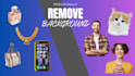 do professional background removal, color change