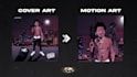 make animated album cover art
