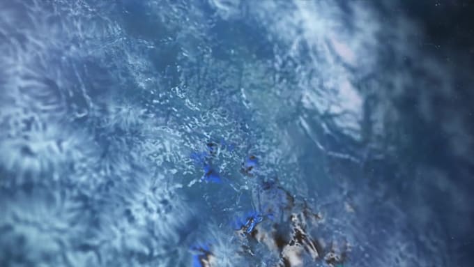 make ice feezing logo opener animation