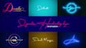 do handwritten signature logo animation or text animation