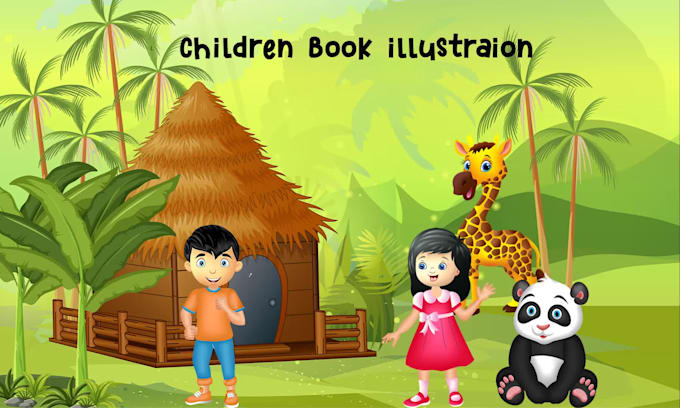 draw children book illustration and KDP