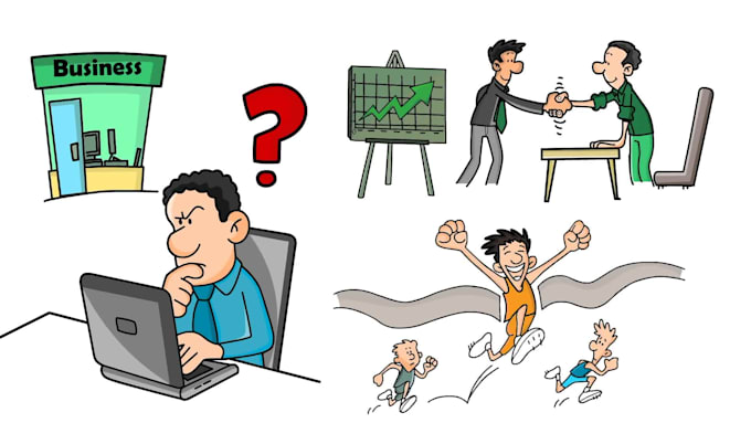 create custom whiteboard animation explainer video