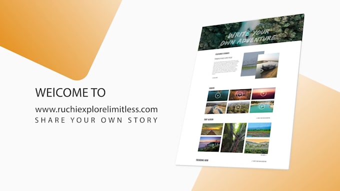 do an dynamic motion graphics for app and website