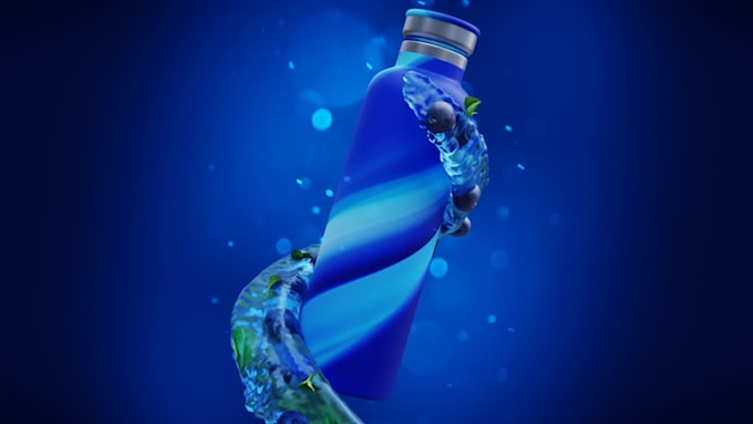 do 3d product modeling and animation