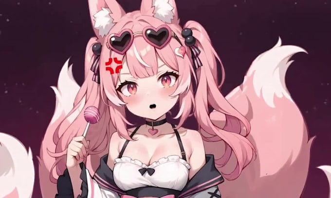 create a professional live2d vtuber model, live2d avatar, vtuber rigging