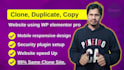 clone, duplicate or copy any wordpress website using elementor