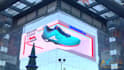 do 3d anamorphic product animation for dooh led board