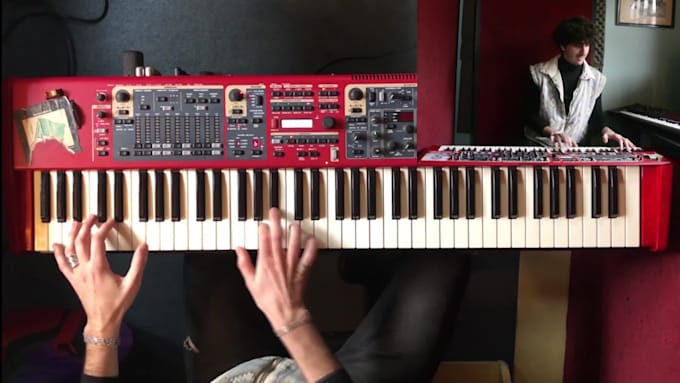 give you piano, synth and music lessons