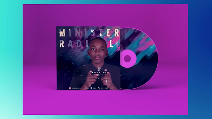 design an exclusive album cd cover design