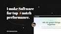 build a complete solution, from frontend to backend