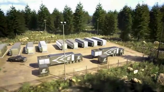 create manufacturing 3d animation heavy equipment engineering product animation