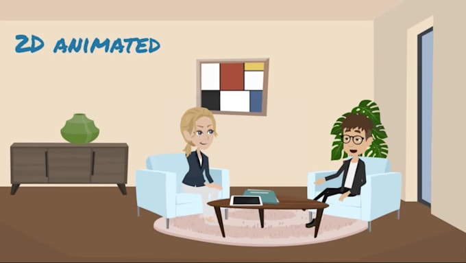 create 2d or whiteboard animation for engaging people