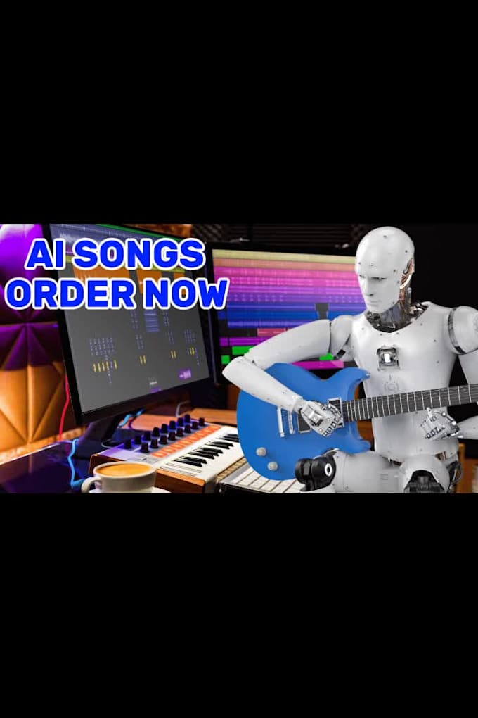 make an ai generated music and video
