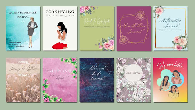 design amazon kdp journal cover