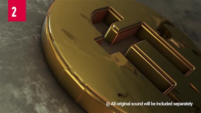 make top 10 3d logo intro or reveal with two bonus intro
