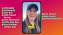 create ai ugc ads, review, video, testimonial for tiktok, instagram, facebook