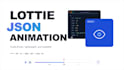 create lottie json, svg animations, animated icons for your website