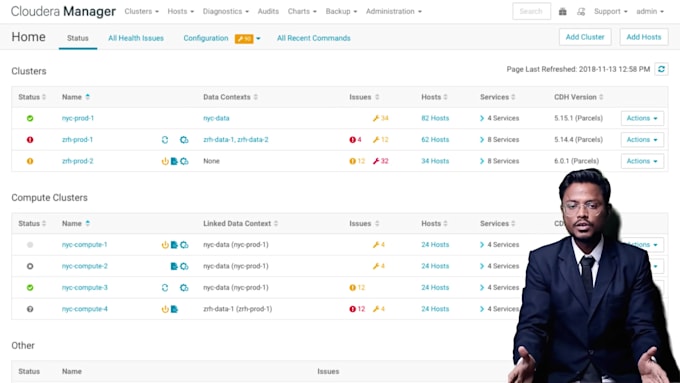 installation and secure big data hadoop, spark, cm, cdp