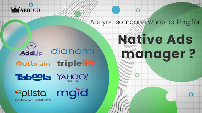 create, manage, and optimize your native ads campaigns