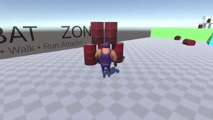 create 3d game character animation and rigging for unity or unreal
