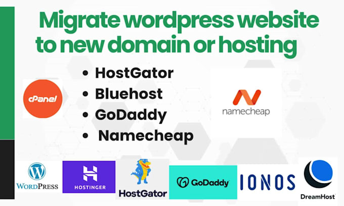 migrate wordpress website to new domain or hosting