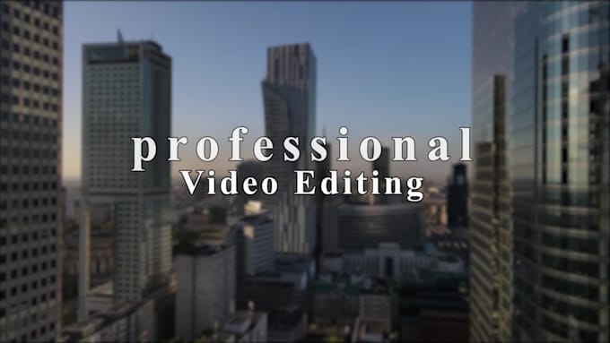 be your professional youtube vlog video editor