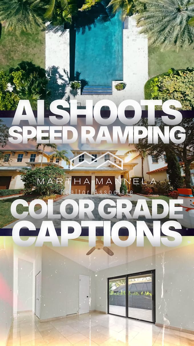 edit cinematic real estate videos using advanced color grade and effects
