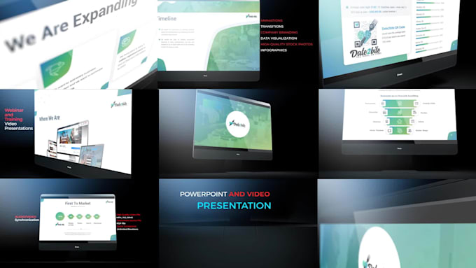 create video presentation for webinar and online course