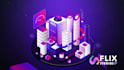 create a 100 percent custom 2d isometric explainer video for saas and tech