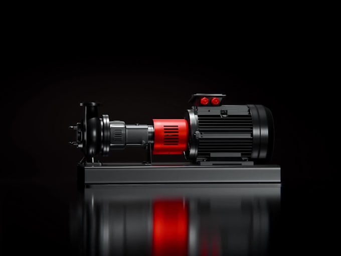 do 3d industrial animation, complex 3d industrial mechanical animation