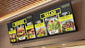 design restaurant menu, food menu, cafe menu, digital menu board