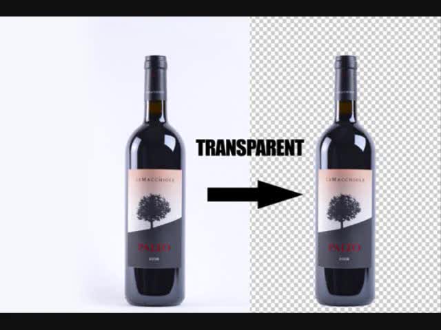 make transparent background of 15 images