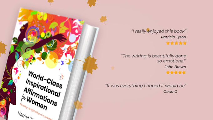 Best Deals! I will create cinematic book trailer, ebook promotional video  for $30