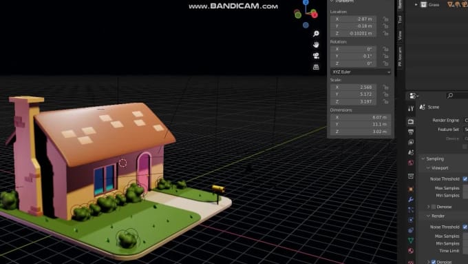 Make low poly cartoon house 3d model by Samadextra | Fiverr Make low poly cartoon house 3d model by Samadextra | Fiverr